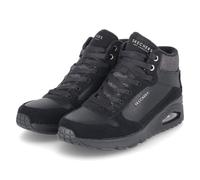 Skechers 177181 BBK Lace-Up Boots Leather and Synthetic Women in Black, black, 7 UK