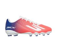 Skechers Boy's Skx_2 Jr Youth Football Cleats Trainers, Blue Synthetic/Pink Trim, 1.5 UK Child