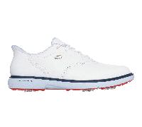 SKECHERS 2026 GO GOLF PRESTIGE SLIP IN GOLF SHOES - WHITE / NAVY / RED