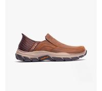 Skechers 204810/CDB RESPECTED-ELGIN Mens Shoes Dark Brown - UK 14