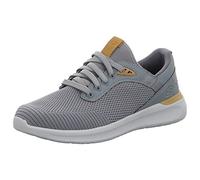 Skechers 210406 Lattimore Lasiter Mens Grey Textile Vegan Arch Support Elasticated Trainers