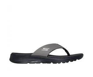 Skechers 229267 Go Consistent Sandals 2.0 Canton Grey Mens Toe Post Mule Sandals