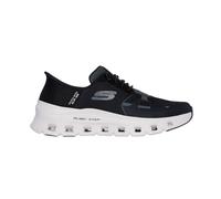 Skechers 232930 Glide Step Sneakers Memory Foam Blue Slip-ons Elastic Laces