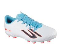 Skechers Kids SKX.2 Pro Juniors Firm Ground Football Boots White/Blue 1 UK Child