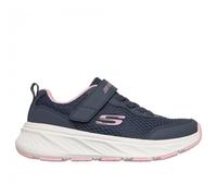 Skechers 303981L Edgeride Smooth Journey Navy Kids Riptape Elastic Lace Shoes