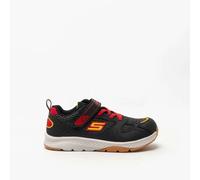 Skechers 400047N/BKRD COMFY GRIP Boys Trainers Black/Red - UK 5 (Small Kids)
