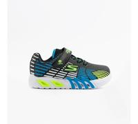 Skechers 400135N/BBLM FLEX-GLOW ELITE Boys Trainers Black/Lime - UK 4 (Small Kids)