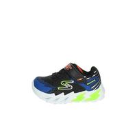Skechers 400138N/BKBL FLEX-GLOW BOLT Boys Trainers Black/Blue - UK 4 (Small Kids)