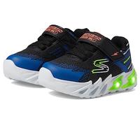 Skechers 400138N/BKBL Flex-Glow Bolt Boys Trainers Black/Blue