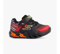 Skechers 400138N/BKRD FLEX-GLOW BOLT Boys Trainers Black/Red - UK 4 (Small Kids)