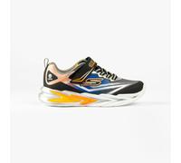 Skechers Boys Flex-Glow Ultra Sneaker, Black, 12 UK Child