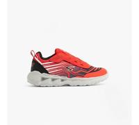Skechers 401503N/RDBK MAGNA-LIGHTS Boys Touch Fasten Trainers Red/Black - UK 4 (Small Kids)
