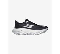 Skechers Men's Aero Burst Running Shoe, Black/White, 11 UK