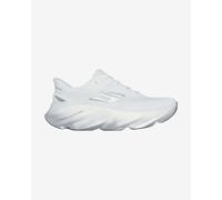 Skechers Men's Slip-ins: Aero Burst Sneaker in White/Silver, Size 10 | Textile/Synthetic, Vegan, Machine Washable , Arch Fit , Hyper Burst