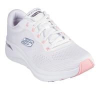 Skechers Arch Fit 2.0 - Big League Textile WoMens White/Pink/Blue Trainers - Size UK 7