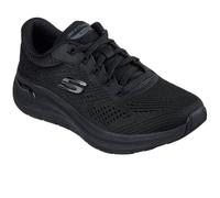Skechers Womens 150051w Sneaker, Black, 4 UK Wide