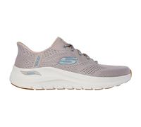 Skechers Men's Arch FIT 2.0 LESTUR Trainers, Taupe Mesh/Synthetic/Blue Trim, 10 UK
