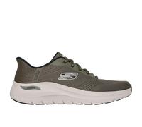 Skechers Arch Fit 2.0 Low Top Trainers Mens Olive 10 UK
