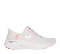 Skechers Arch Fit Knit Lace Up Slip-ins Sneaker, Natural, Size 5, Women Natural