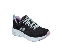Skechers Arch Fit - Comfy Wave Trainers Black