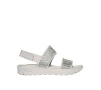 Skechers Women's Footsteps Enchant Trainer, Natural, 8 UK