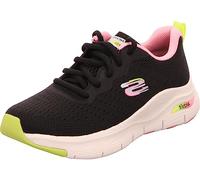 Skechers Arch FIT Infinity CO Women's Low Shoes, Sports Shoes, Lace-up Shoes, Breathable, Sports Shoes, Casual Shoes, Black, 36.5 EU
