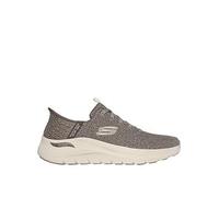 Skechers Slip-ins Arch Fit 2.0 Vegan Mens Taupe Casual Trainers - 8 UK