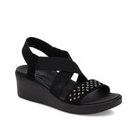 Skechers Women's Arch FIT Rumble Sandal, Black, 5 UK