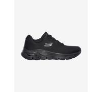 Skechers Women's Arch Fit Big Appeal Sneaker,Black Mesh / Trim,6.5 UK
