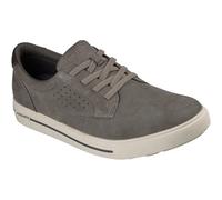 Skechers Men's Relaxed Fit: Arch Fit Solano 2.0 - Rey Sneaker in Gray, Size 8 | Leather/Textile/Synthetic