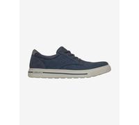 Skechers Men's Arch Fit Solano Rey Trainers, Navy Suede Synthetic, 9 UK
