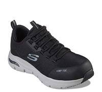 Skechers Arch Fit SR Composite Toe Black/Gray 9 B (M)