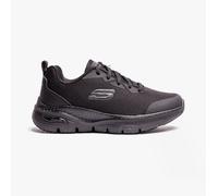 Skechers Women's Arch FIT SR Sneaker, Black Textile/Synthetic, 5.5 UK