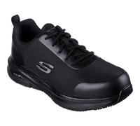 Skechers Arch Fit Sr Ringstap Safety Trainer Black