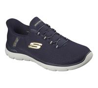 Skechers Arch Fit Summits Kynor Trainers Navy/Yellow
