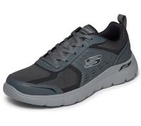 Skechers Arch Fit Summits Leege Leather Men's Olive Leather/Pu/Mesh Trainers