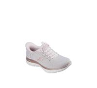 Skechers Arch Fit Summits - Soft Shimmer Textile Women's Light Pink Standard Trainers UK 3