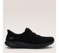 Skechers Arch Fit Sunny Serene Steps Slip-Ins Trainers BLACK SIZE 3