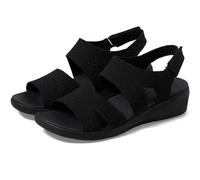 Skechers Arya Modern Mus BBK Black Womens Comfortable Sandals 163420