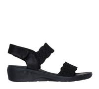 Skechers Arya On the Rise Sandal BLACK SIZE 7