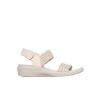 Skechers Arya Slingback Sandal, Cream, Size 5, Women Cream
