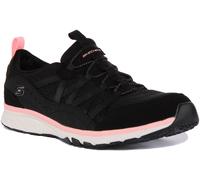 Skechers , Sport-Live Golden Women's Sneakers ,Black female, Sizes: 6 UK