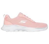 Women's Skechers Women's Go Walk 7 Kaylor Trainer in Peach - Pink - Size: 5
