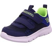 Skechers Baby Boy's Comfy Flex 2.0 Micro Rush Sneakers, Navy Textile/ Blue Trim, 4 UK Child