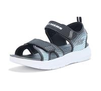 Skechers Baby Boys Microspec-Splash Flat Sandal, Black, 13.5 UK Child