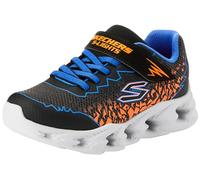Skechers unisex for kids. 400603N Shoes Vortex 2.0 Zorento black (21), Flat, Velcro, Casual, children's fashion