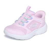 Skechers Baby Girl's Dyna-Lite Sneaker, Light Pink Synthetic/Textile, 5 UK