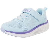 Skechers Baby Girl's Go Run Elevate 2.0 Find My Sneakers, Light Blue Synthetic/Textile, 5 UK Child