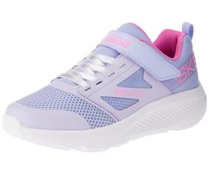 Skechers Baby Girl's Go Run Elevate Up Step Sneakers, Lavender Mesh/Hot Pink Trim, 4 UK Child