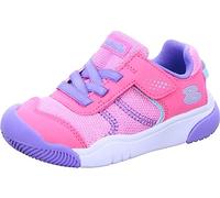 Skechers Baby Girls Mighty Toes Sneaker, Pink, 4 UK Child